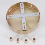 4591-180-2GD, потолочная чаша, D180xH40, цвет золотой — изображение 3