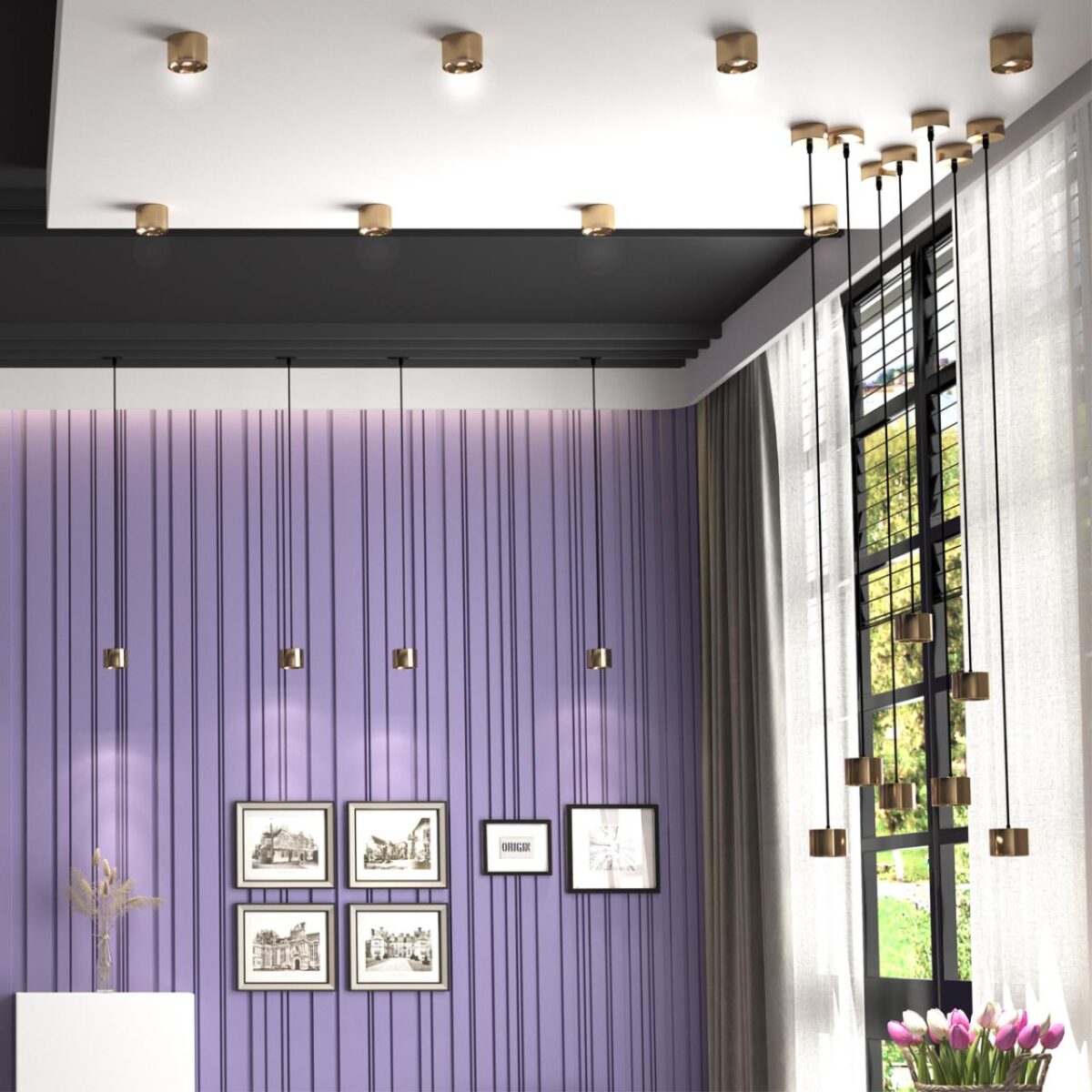 358669 OVER NT21 390 золото Светильник накладной светодиодный IP20 LED 4000К 12W 220V PATERA — изображение 4