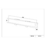 4113-1C, потолочный светильник, L278xW57xH56, LEDx10W, 650LM, 4000K, included — изображение 3
