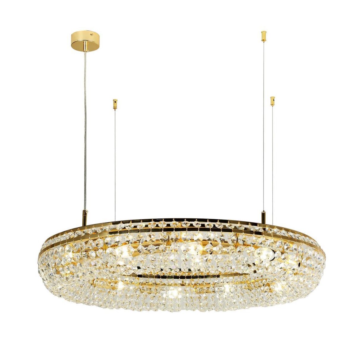 4015-12P, подвесная люстра, D800xH120/1120, 12xE14x40W, excluded 4015-12P, подвесная люстра, D800xH120/1120, 12xE14x40W, excluded — изображение 1