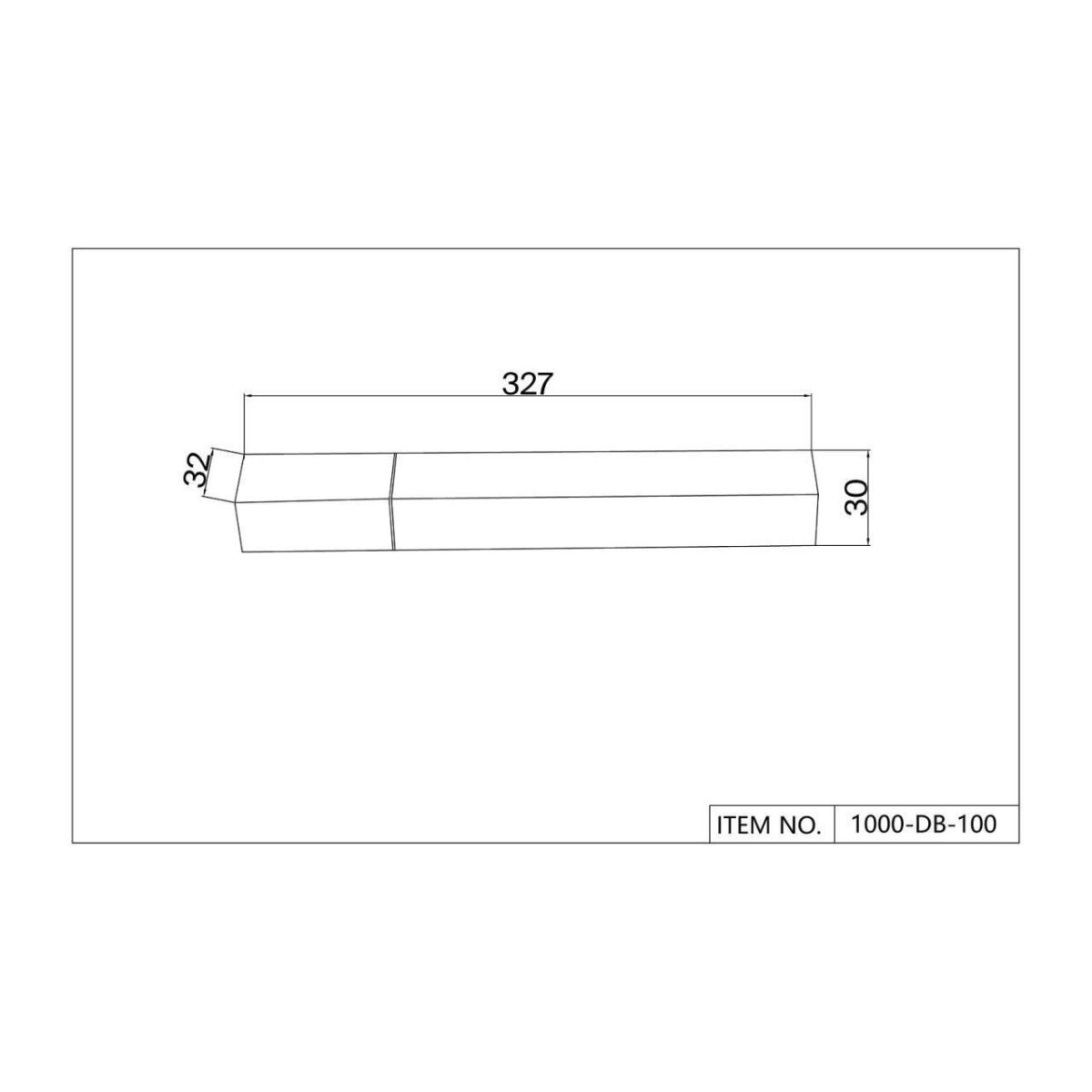 1000-DB-100, блок питания, L327xW32xH30, 100W, 42V, IP20 — изображение 2
