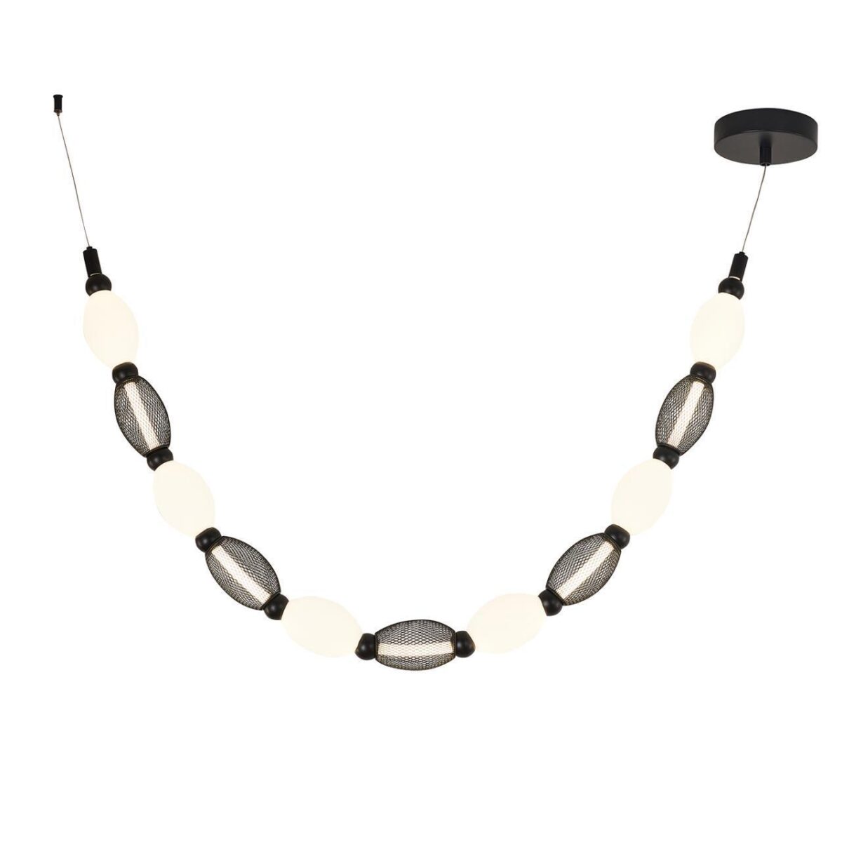 4560-1PC, подвесная/потолочная люстра, D160xH1780/2780 + D505xH890/1775 + D965xH820/1725, LEDx18W, 1080LM, 4000K, included — изображение 7