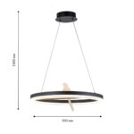 4654-1P, подвесная люстра, D500xH250/1300, LEDx25W, 1500LM, 4000K, included — изображение 3