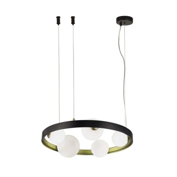 4628-5P, подвесная люстра, D550xH200/1500, 5xG9x28W, excluded