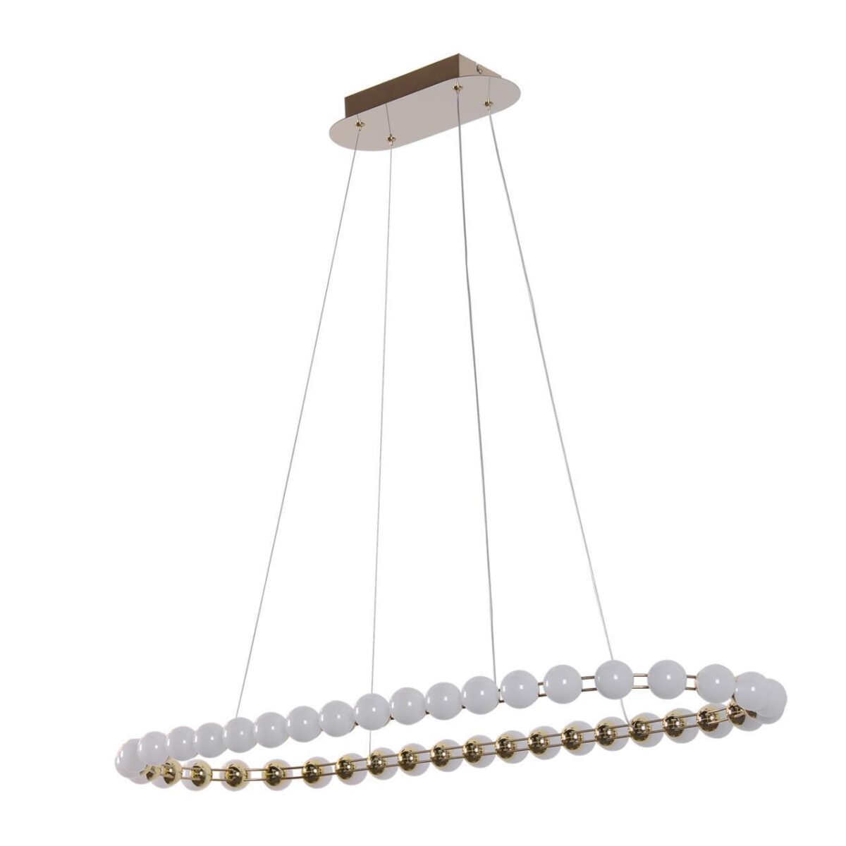 4590-10P, подвесная люстра, L1000xW390xH1585, LEDx48W, 3800LM, 4000K, included — изображение 2