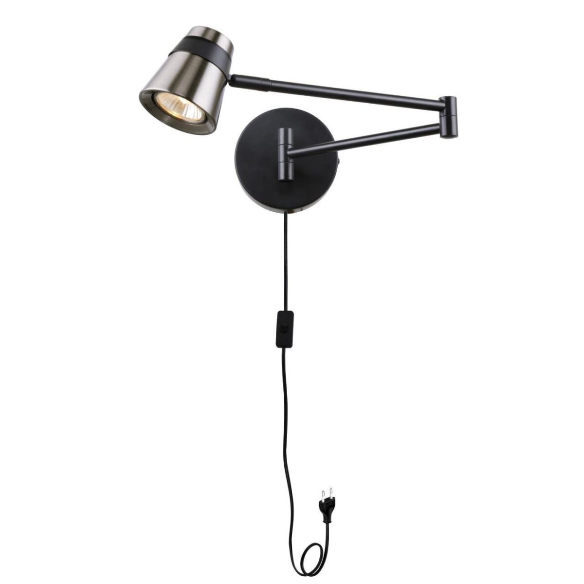 4224-1W, настенный светильник, D580xW120xH130, 1xGU10x35W, excluded, switch — изображение 1