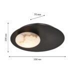 4557-1W, настенный светильник, L70xW250xH250, LEDx7W, 340LM, 4000K, included — изображение 3