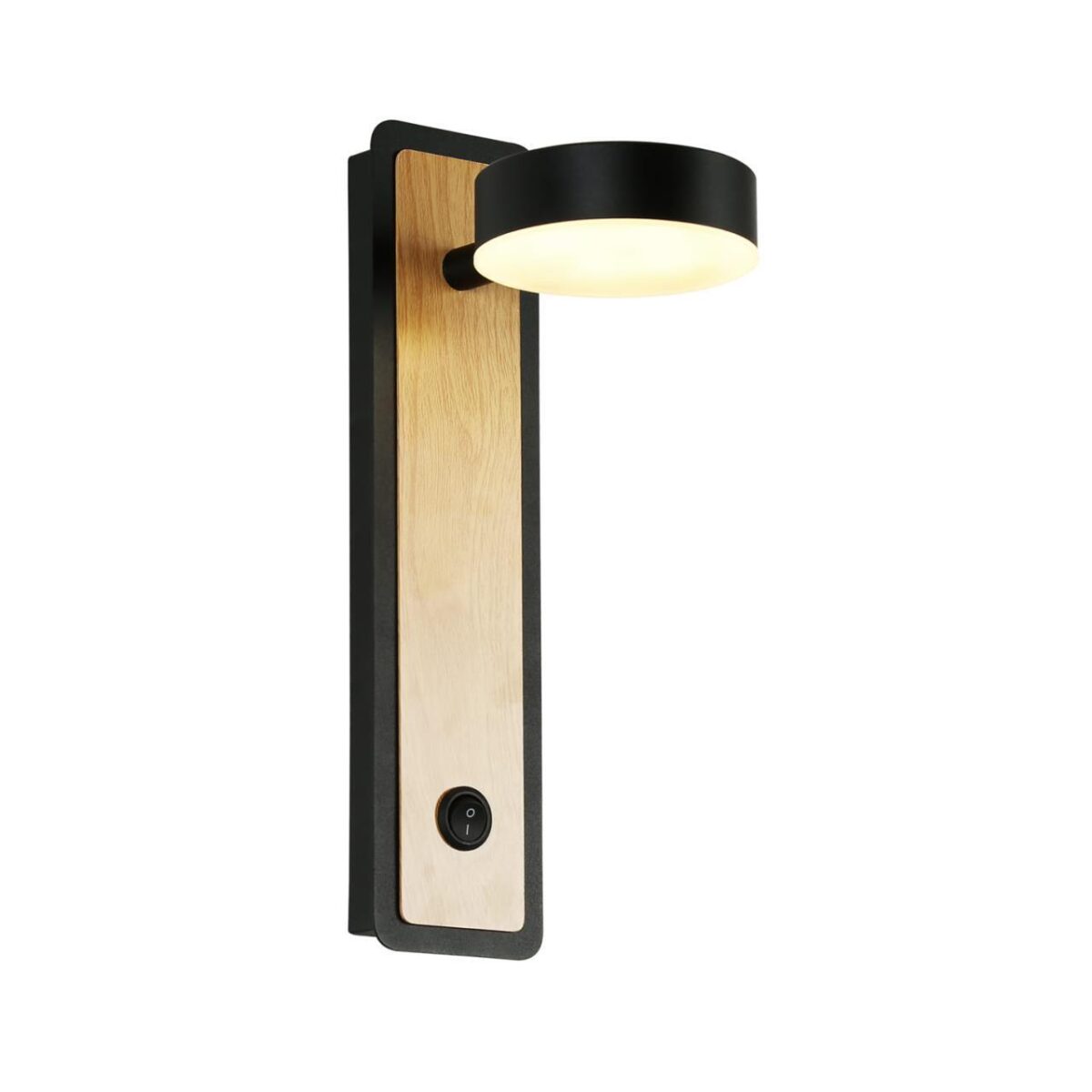 2899-1W, настенный светильник, D175xW100xH300, 1xLEDx5W, 400LM, 3000K, included, switch — изображение 1