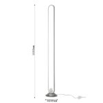 4222-1F, напольный светильник, D200xH1535, LEDx62W, 4960LM, 4000K, included, switch — изображение 3