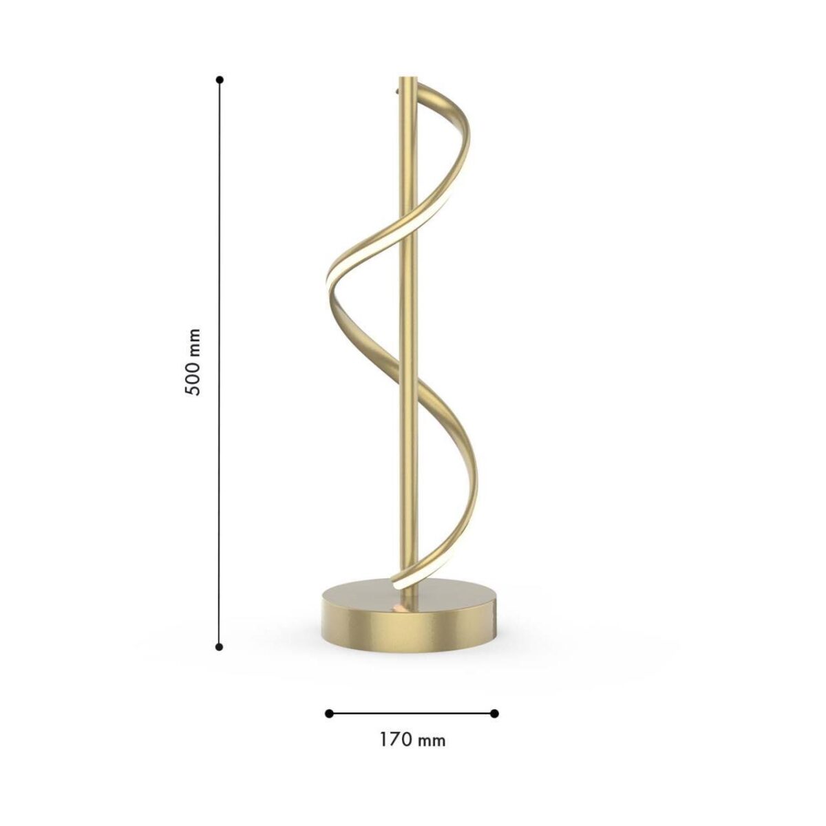 4181-1T, настольный светильник, D150xH495, LEDx11W, 1000LM, 4000K, included — изображение 2