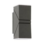 3027-2W, уличный светильник, D80xW62xH156, 2xLEDx7W, 600LM, 4000K, IP54, included