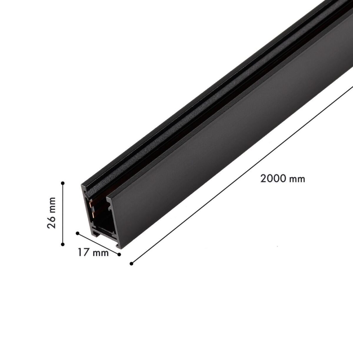1013-TB-200, шинопровод, L2000xW17xH26, 48V, IP20 — изображение 2