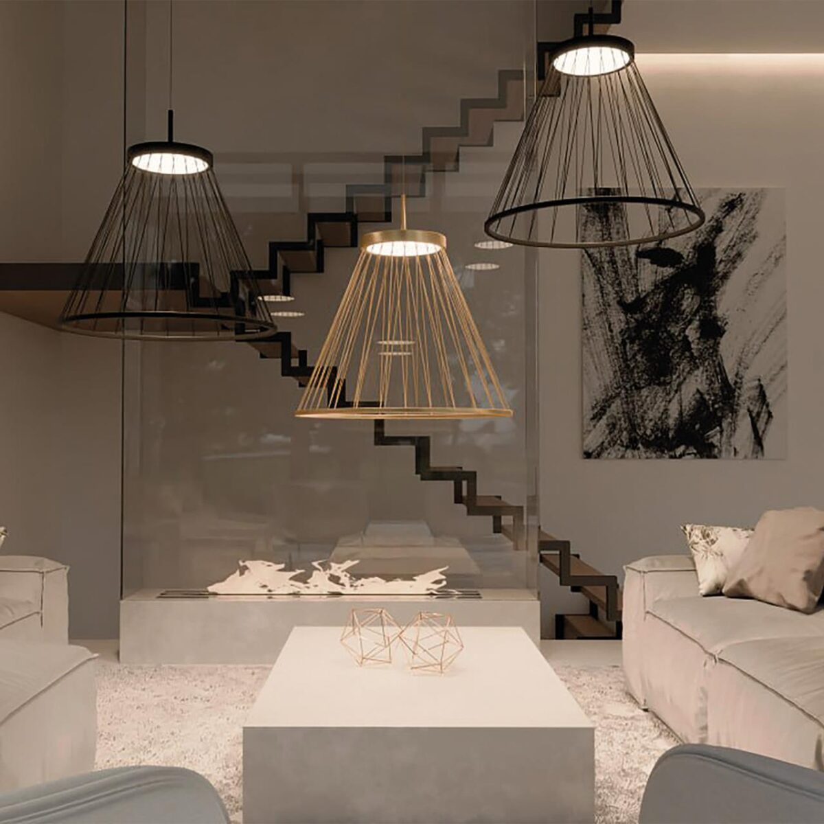 4633-6P, подвес, D600xH400/1500, LEDx16W, 600LM, 4000K, included — изображение 5