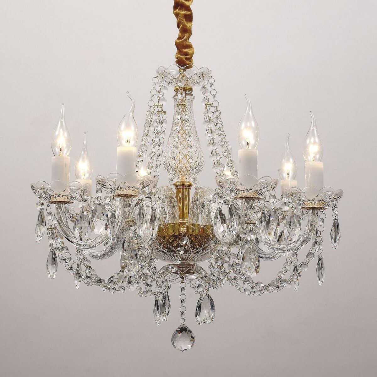 1736-8P, люстра подвесная, D570xH490/1490, 8xE14x40W, excluded 1736-8P, люстра подвесная, D570xH490/1490, 8xE14x40W, excluded — изображение 1