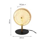 4488-2T, настольный светильник, L200xW160xH280, LEDx8W, 550LM, 4000K, included, switch — изображение 2