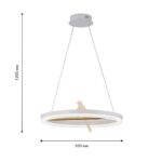 4653-1P, подвесная люстра, D500xH250/1300, LEDx25W, 1500LM, 4000K, included — изображение 3