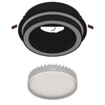 4540-1C, врезной светильник, D105xH44, cutout:D90, 1xGX53LEDx15W, IP20, excluded — изображение 6