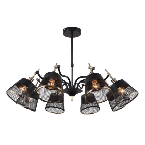 2197-8U, люстра, D780xH340/460, 8xE14x40W, excluded