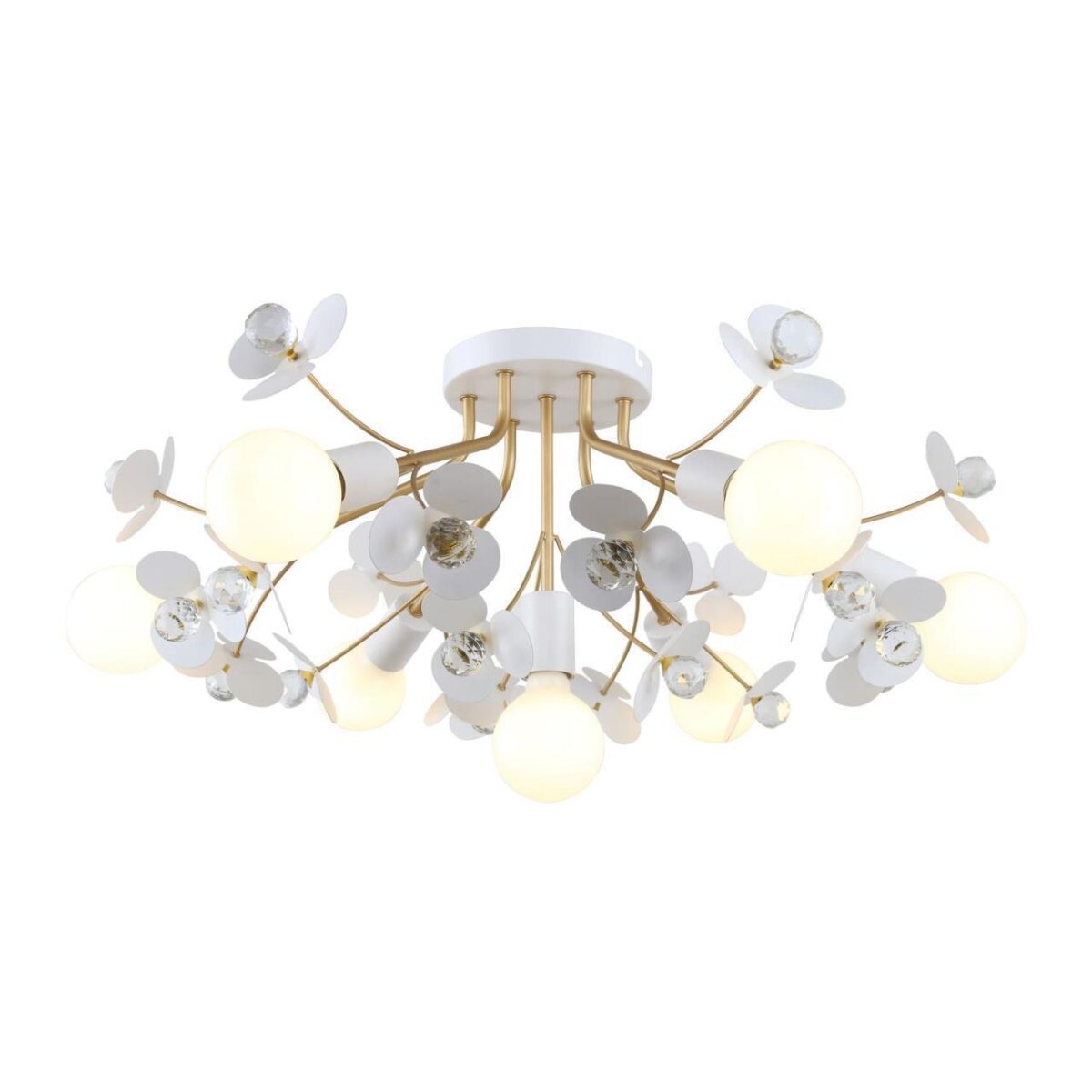 4081-7P, потолочная люстра, D670xH270, 7xE27x60W, excluded 4081-7P, потолочная люстра, D670xH270, 7xE27x60W, excluded — изображение 1