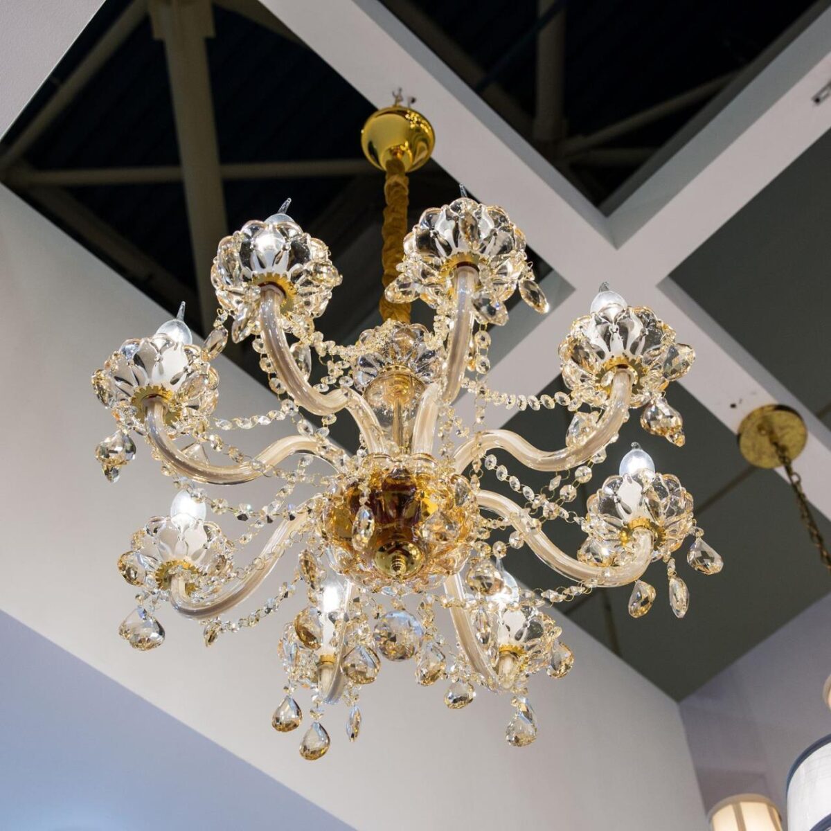 1738-8P, люстра подвесная, D570xH450/1450, 8xE14x40W, excluded — изображение 3