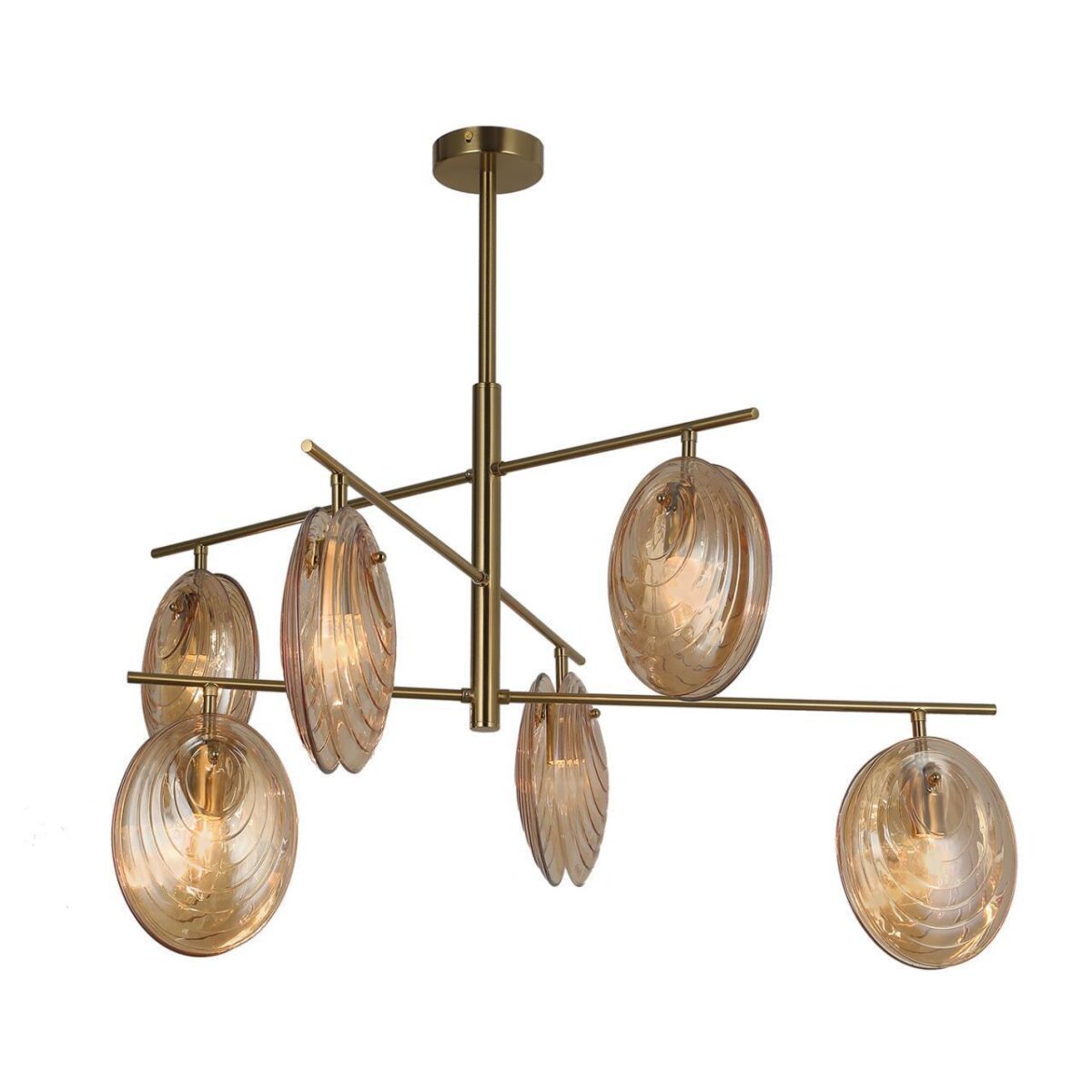 4485-6C, потолочная люстра, D900xH685, 6xE14x60W, excluded — изображение 2