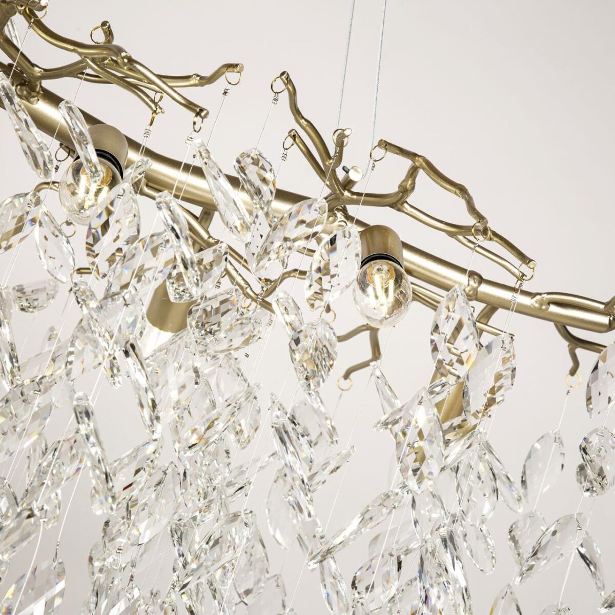 3056-10P, подвесная люстра, L1200xW500xH450/1950, 10xE14x40W, excluded — изображение 5