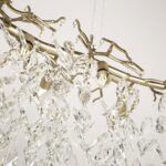 3056-10P, подвесная люстра, L1200xW500xH450/1950, 10xE14x40W, excluded — изображение 5