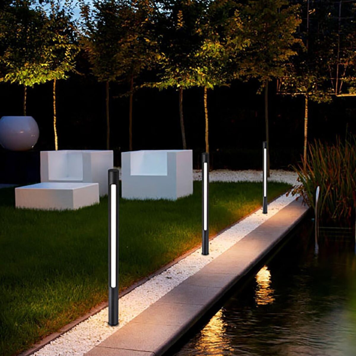 4394-2T, уличный светильник, D40xH1165, LEDx16W, 1400LM, 3000K, IP54, included — изображение 4