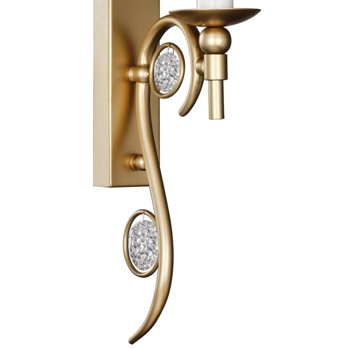 2493-1W, настенный светильник, D180xW115xH425, 1xE14x40W, excluded — изображение 4