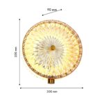 4488-2W, настенный светильник, D90xW200xH200, LEDx8W, 550LM, 4000K, included — изображение 2