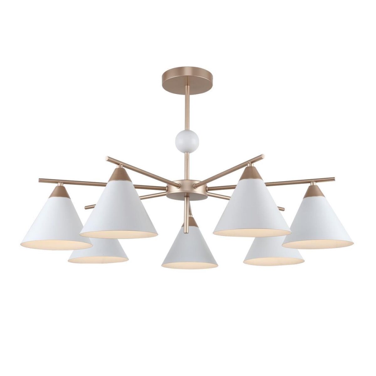 2774-7P, потолочная люстра, D780xH450, 7xE14x40W, excluded 2774-7P, потолочная люстра, D780xH450, 7xE14x40W, excluded — изображение 1