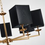 2822-7P, подвесная люстра, D790xH455/1520(H560/1625), 7xE14x40W, excluded — изображение 5