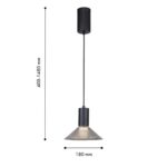 4622-1P, подвес, D180xH400/1480, 1xLEDx6W, 480LM, 3000K, included — изображение 3