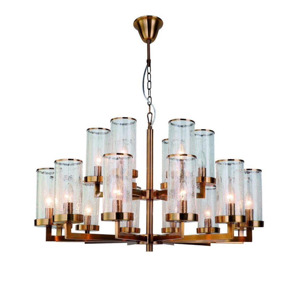 2060-18P, люстра подвесная, D810xH480/1480, 18xE14x40W, excluded 2060-18P, люстра подвесная, D810xH480/1480, 18xE14x40W, excluded — изображение 1