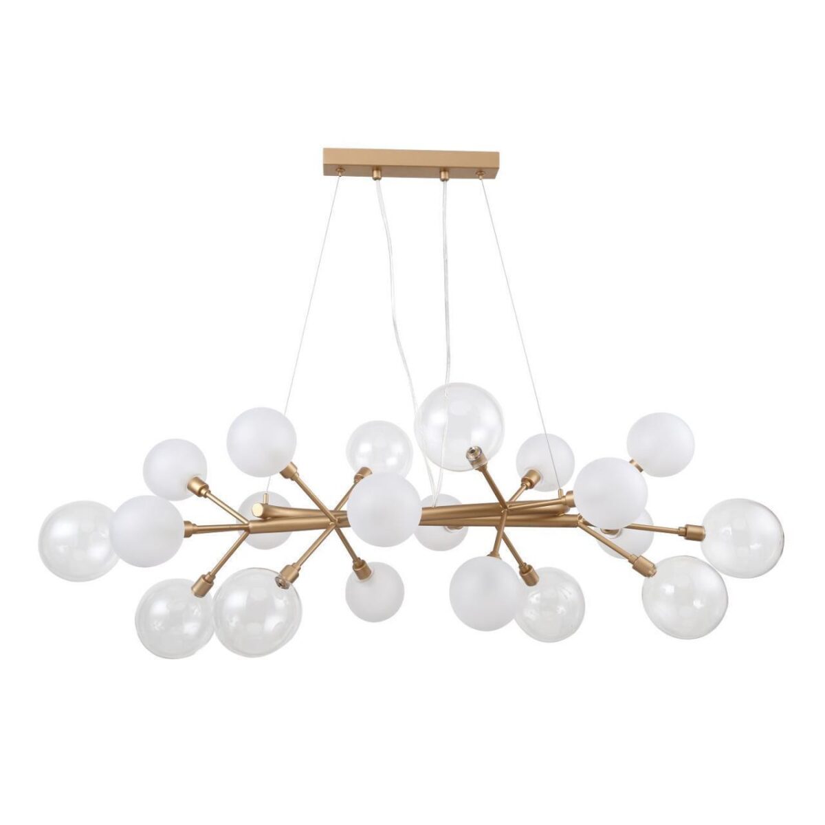 2515-12P, люстра подвесная, L1000xW420xH440/1100, 12xG9x40W, excluded — изображение 2