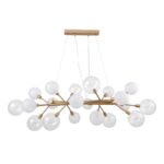 2515-12P, люстра подвесная, L1000xW420xH440/1100, 12xG9x40W, excluded — изображение 2