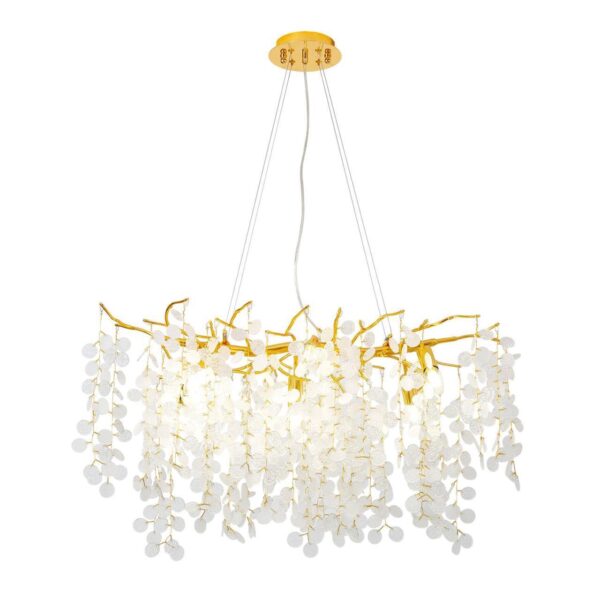 4161-6P, подвесная люстра, L800xW400xH500/1500, 6xE14x40W, excluded