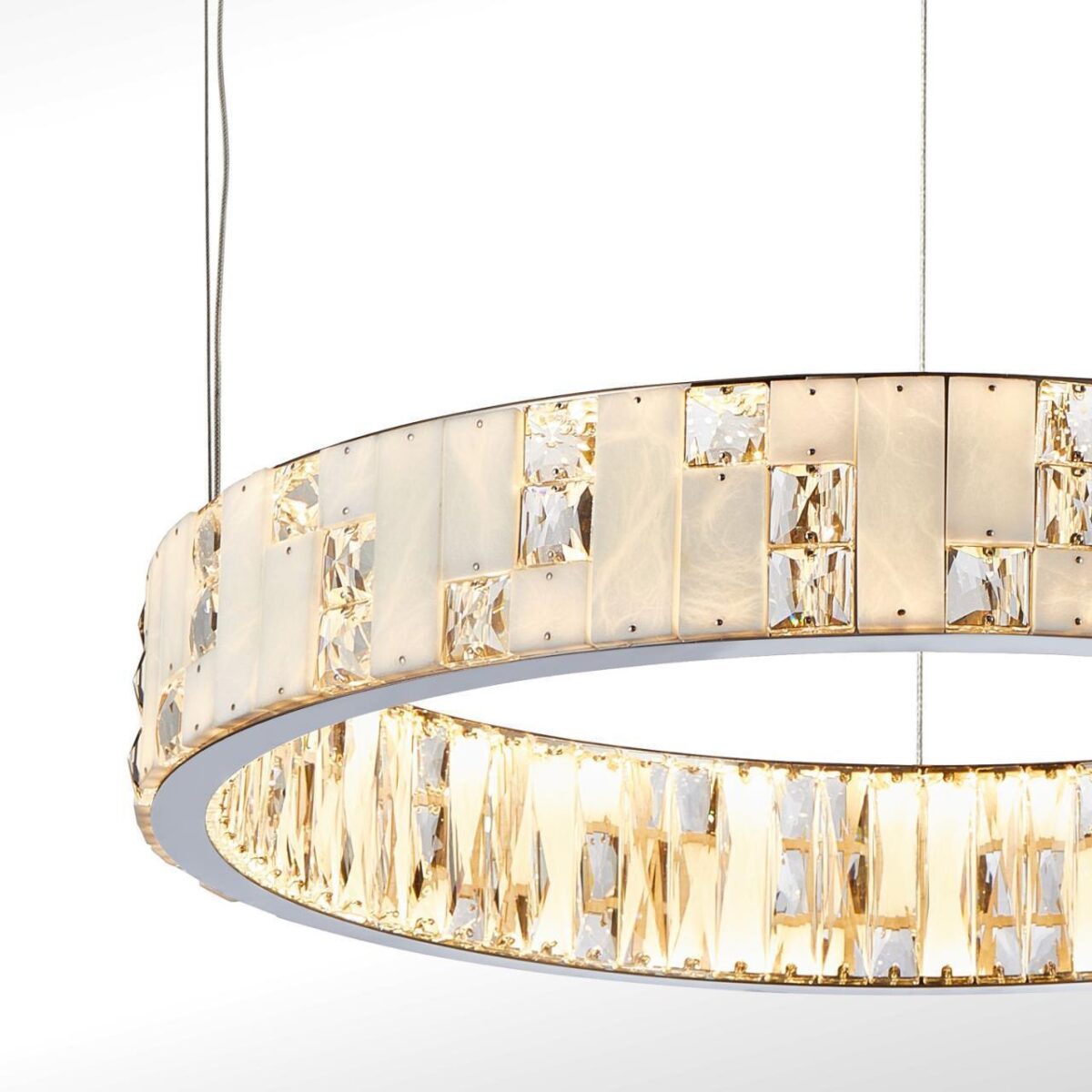 4205-6P, подвесная люстра, D630xH110/1500, 2xLEDx34W, 3400LM, 3000K, included — изображение 4