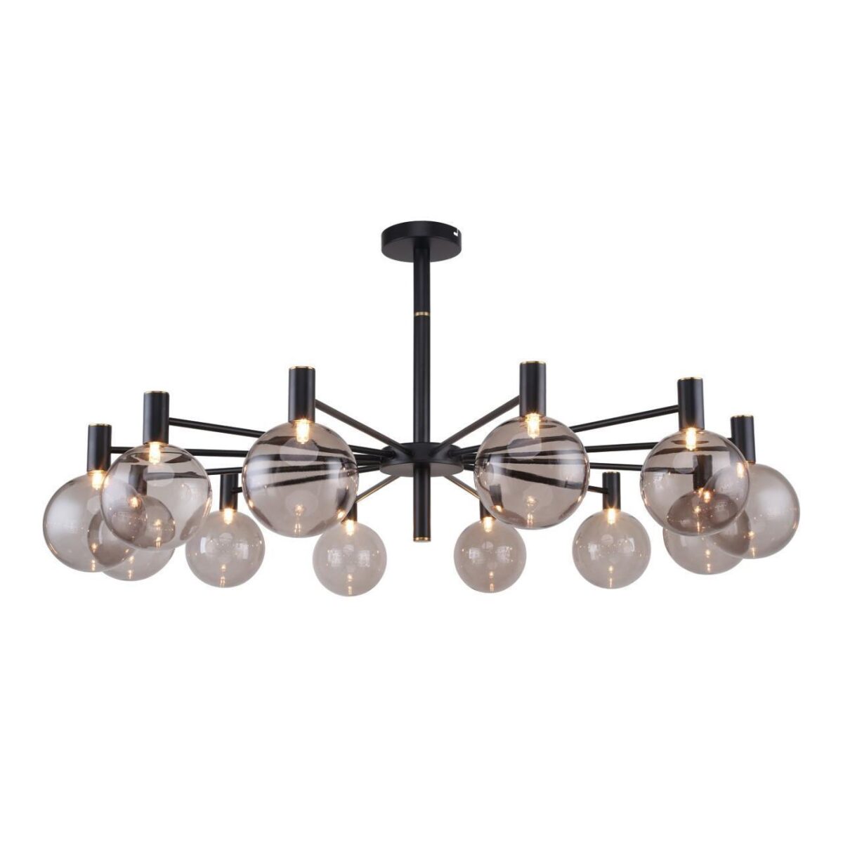 2766-12P, потолочная люстра, D1040xH500, 12xG9x25W, excluded 2766-12P, потолочная люстра, D1040xH500, 12xG9x25W, excluded — изображение 1