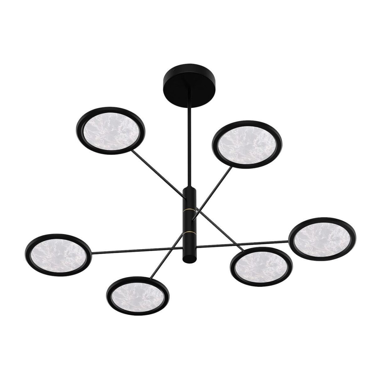 4375-6P, подвесная люстра, D1200xH770, 6xLEDx9W, 3240LM, 4000K, CRI>90, included 4375-6P, подвесная люстра, D1200xH770, 6xLEDx9W, 3240LM, 4000K, CRI>90, included — изображение 1