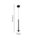 4404-1P, подвес, D120xH500/1500, LEDx6W, 525LM, 4000K, IP20, included — изображение 2