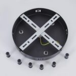 4591-220-3BL, потолочная чаша, D220xH40, цвет черный — изображение 3