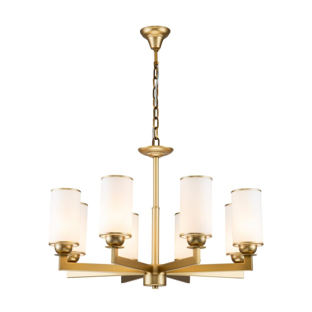 2621-8P, подвесная люстра, D760xH460/1460, 8xE27x40W, excluded 2621-8P, подвесная люстра, D760xH460/1460, 8xE27x40W, excluded — изображение 1