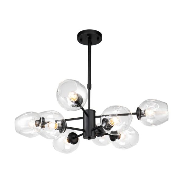 2626-8P, подвесная люстра, D850xH550/820, 8xE27x40W, excluded