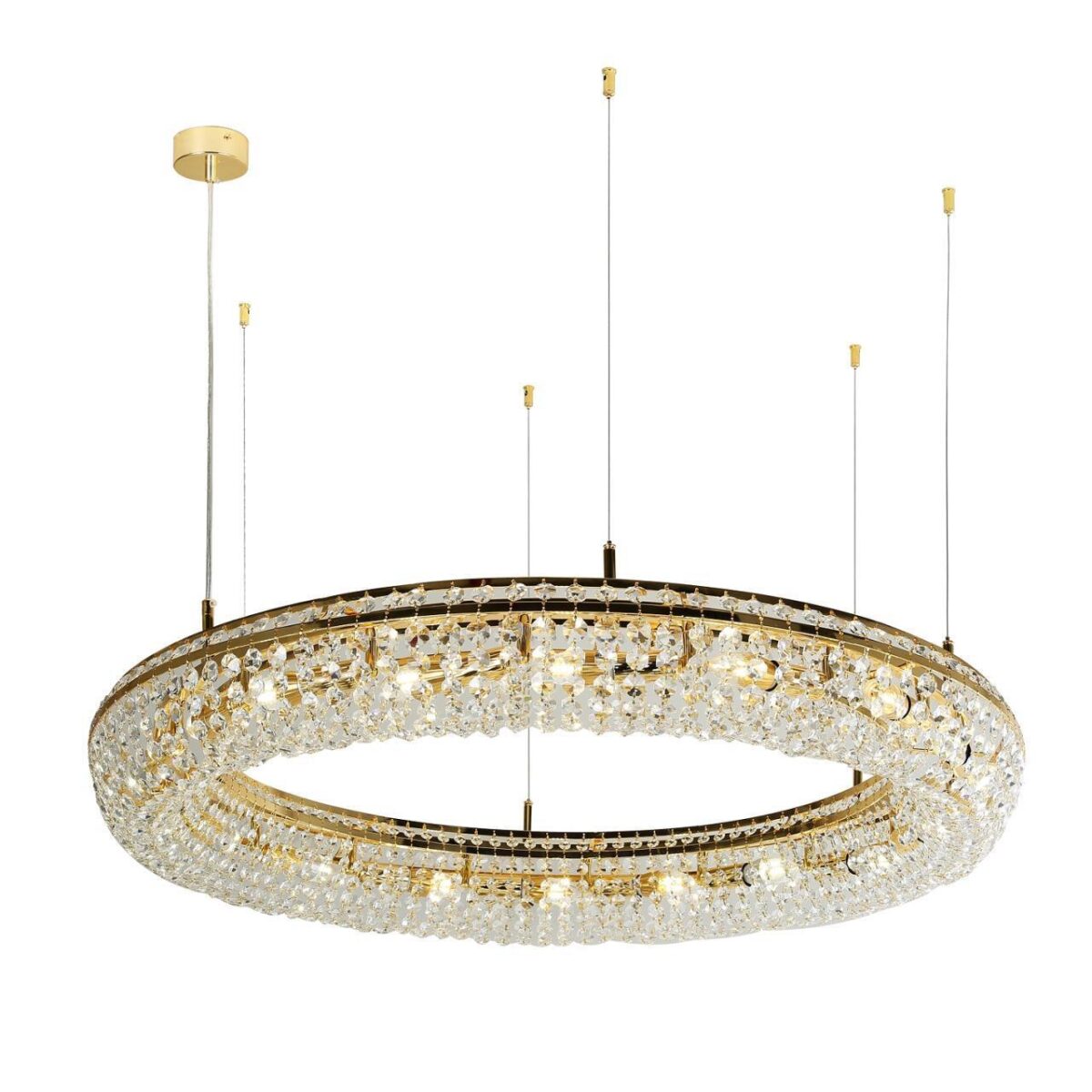 4015-15P, подвесная люстра, D1000xH120/1120, 15xE14x40W, excluded — изображение 1