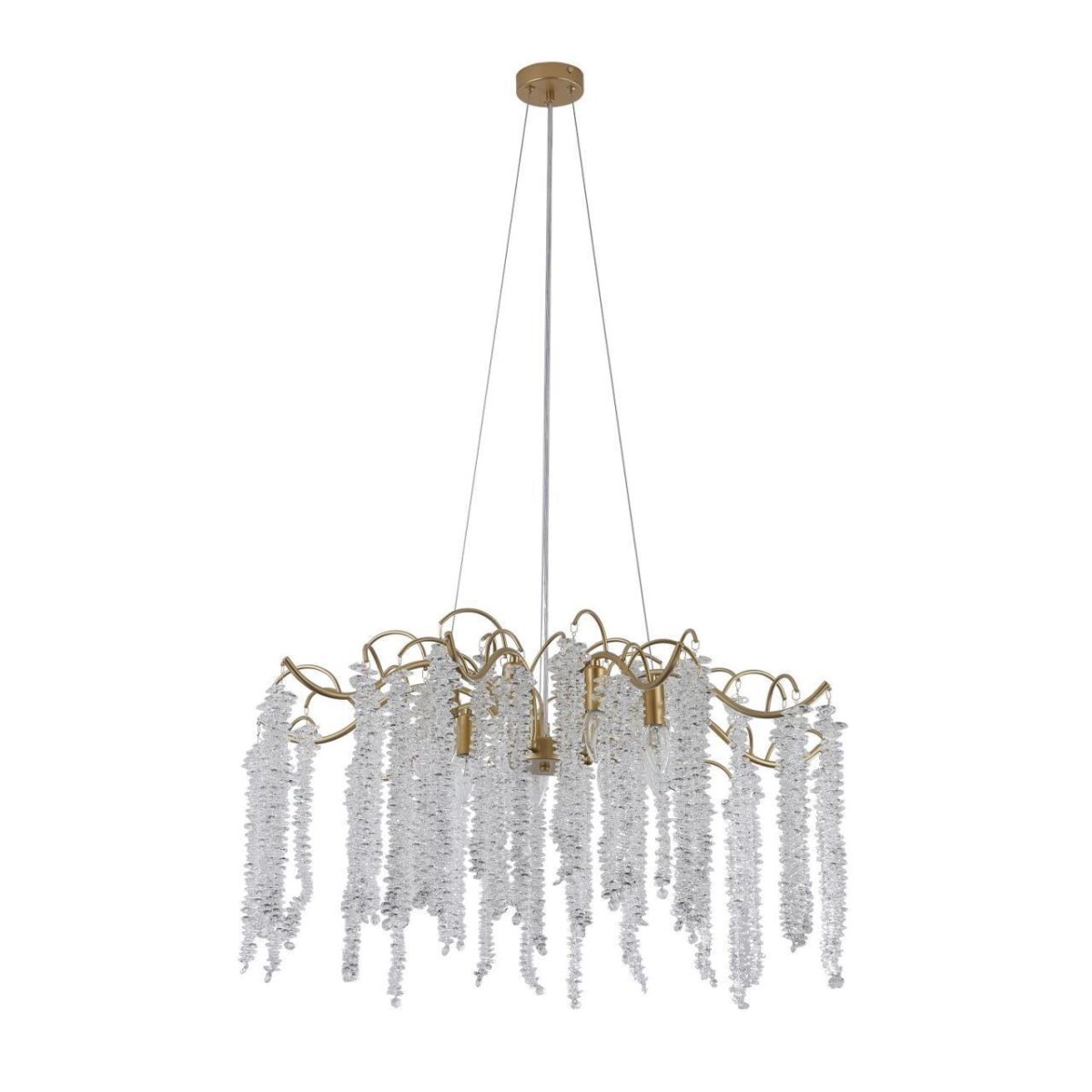 4134-9P, подвесная люстра, D850xH350/1200, 9xE14x60W, excluded — изображение 2