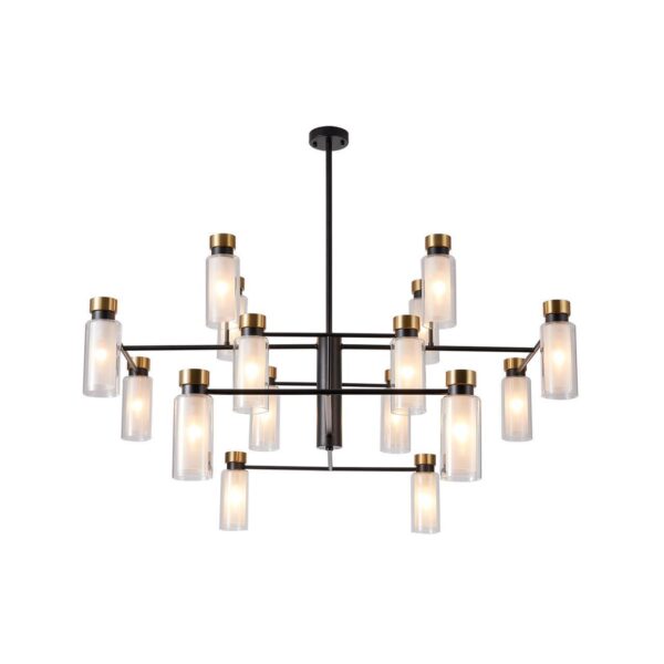 4482-16P, потолочная люстра, D1235xH955, 16xE14x60W, excluded