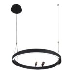 4474-1P, подвесная люстра, D600xH1000/1800, LEDx58W + 2xLEDx3W, 1860LM, 3000-6500K, included, remote control — изображение 4