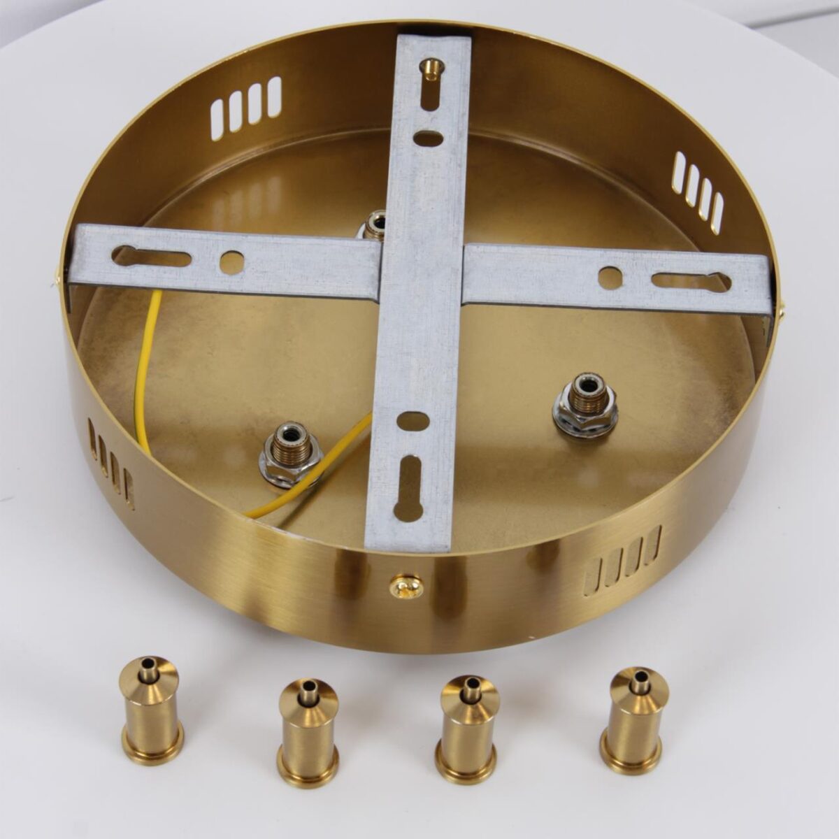 4591-180-2BR, потолочная чаша, D180xH40, цвет латунь — изображение 4