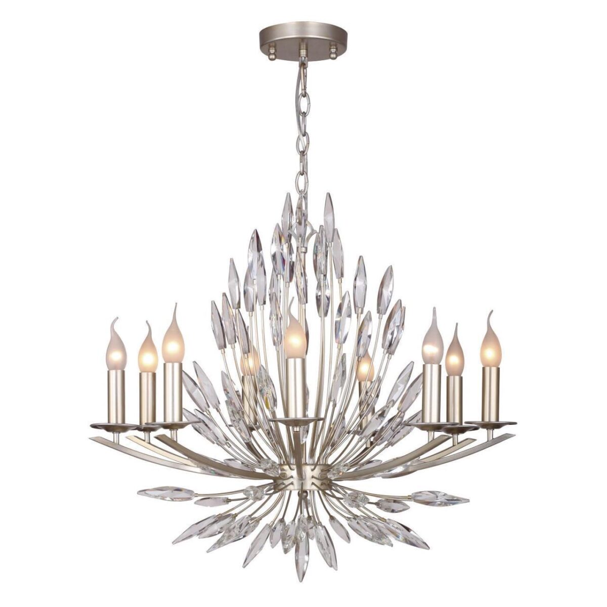 1932-9P, люстра подвесная, D720xH650/1650, 9xE14x40W, excluded 1932-9P, люстра подвесная, D720xH650/1650, 9xE14x40W, excluded — изображение 1